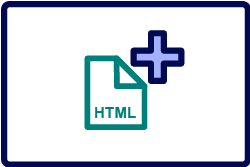 HTML Doc From Template Icon