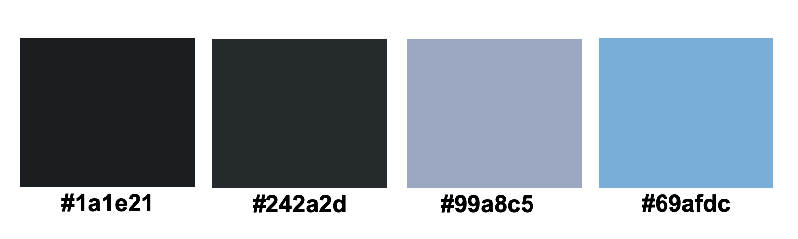 color swatch of the charcoal color scheme