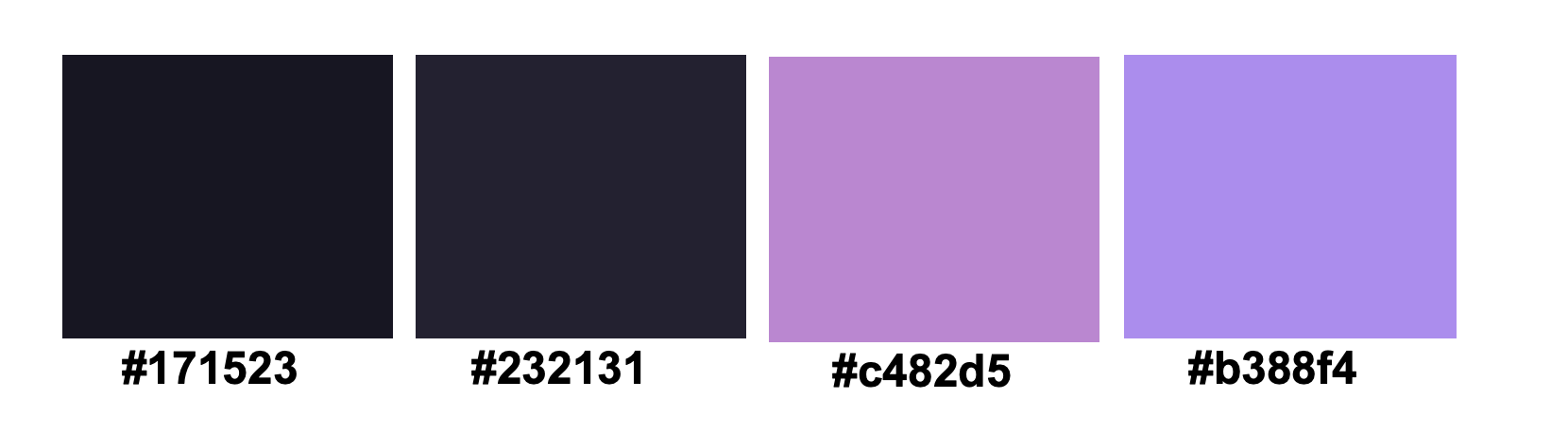 color swatch of the plum color scheme