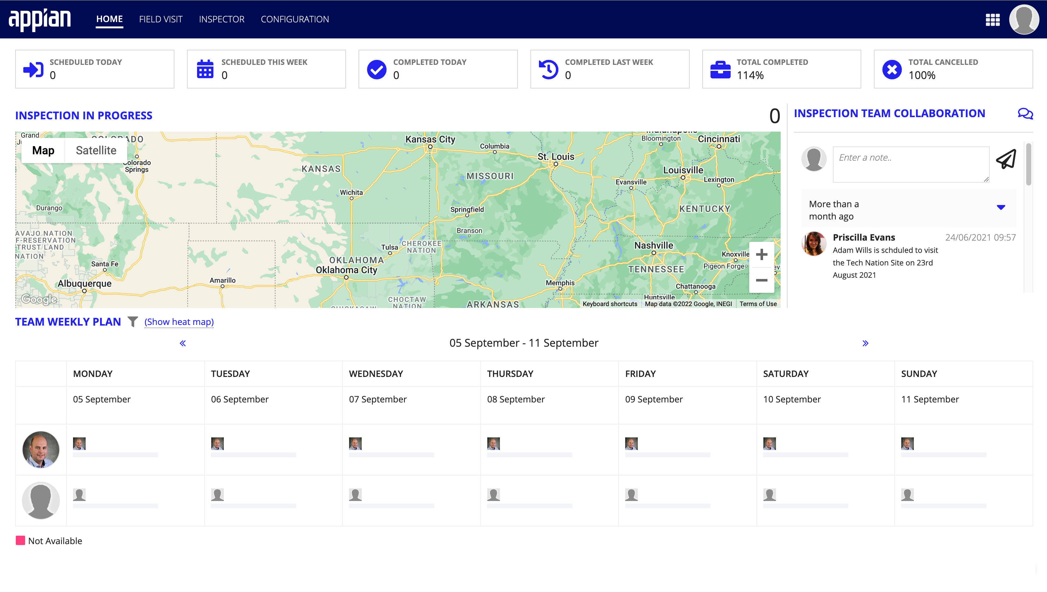 /ccs-fi-inspection team dashboard