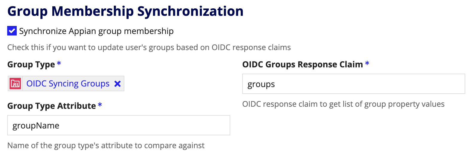 /oidc group membership sync
