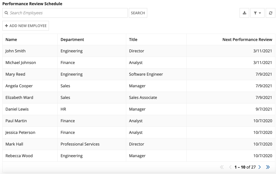 /SAIL Recipes Show Calculated Columns in a Grid