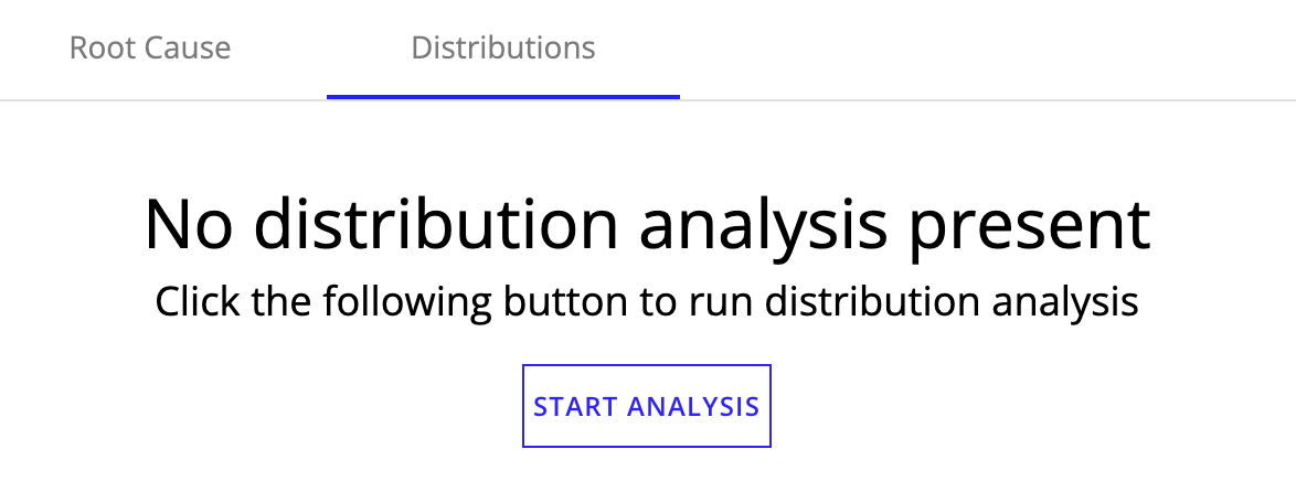 start analysis