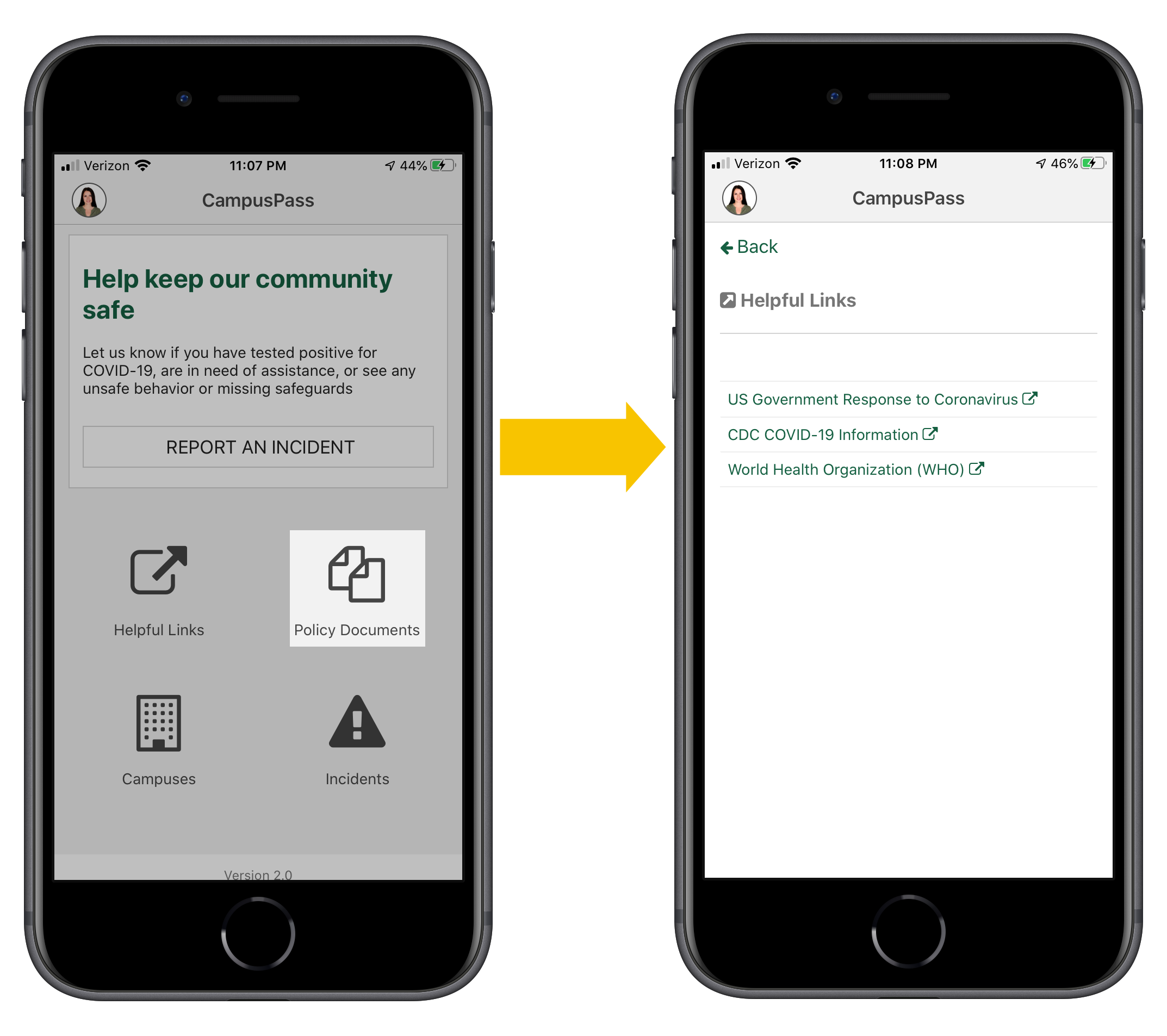 Policy Documents on Home tab