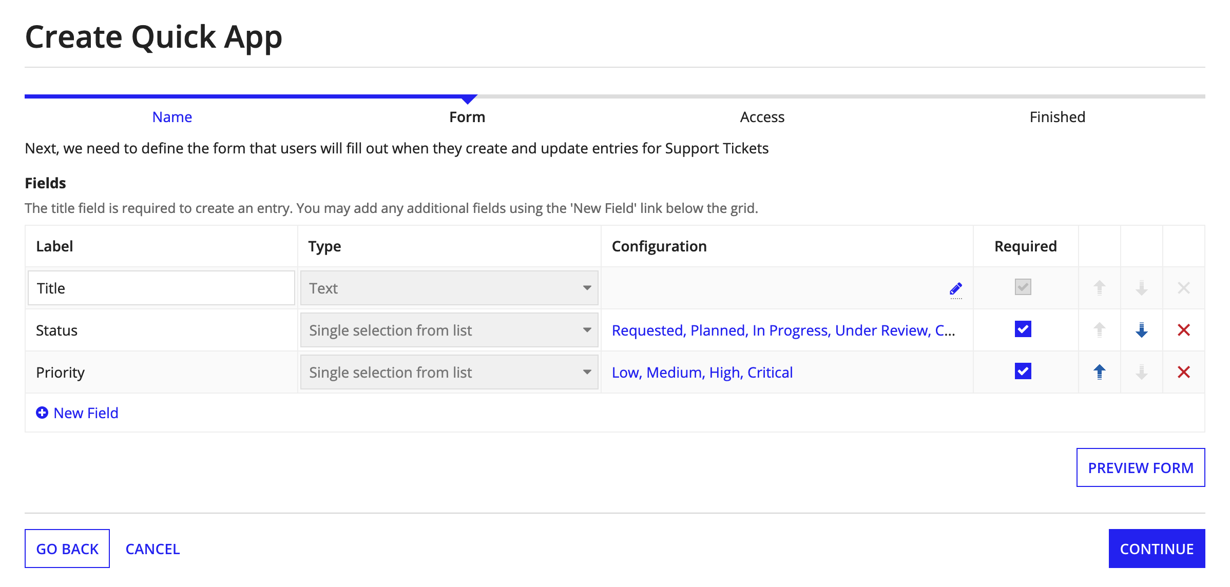 configure interfaces