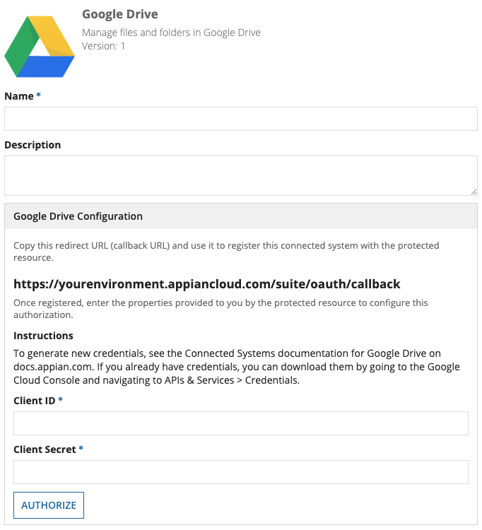 Google Drive Instructions