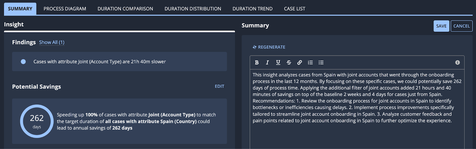 screenshot of AI generated drafts using AI Copilot