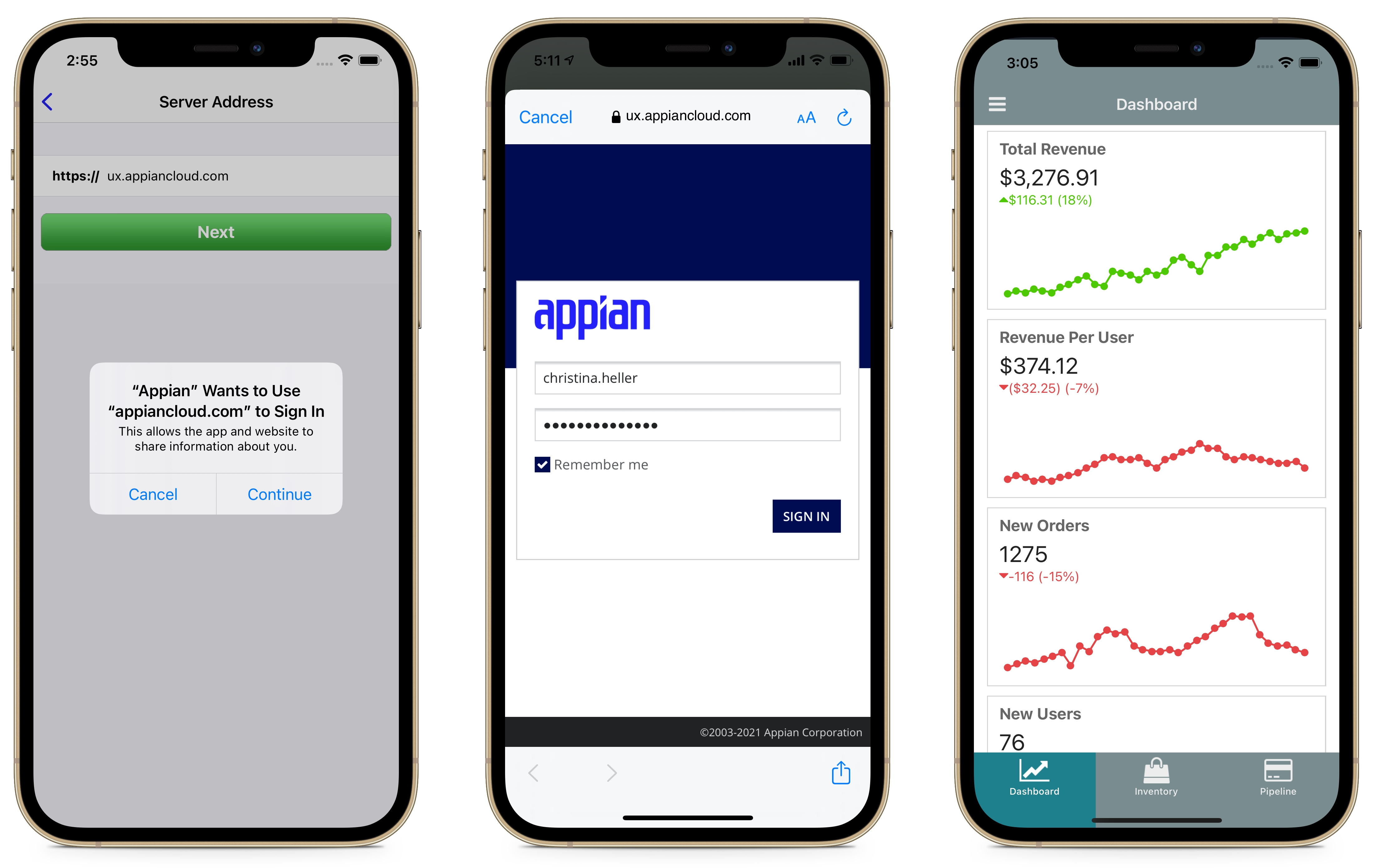 Appian Mobile Login