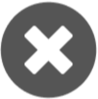 Canceled process icon