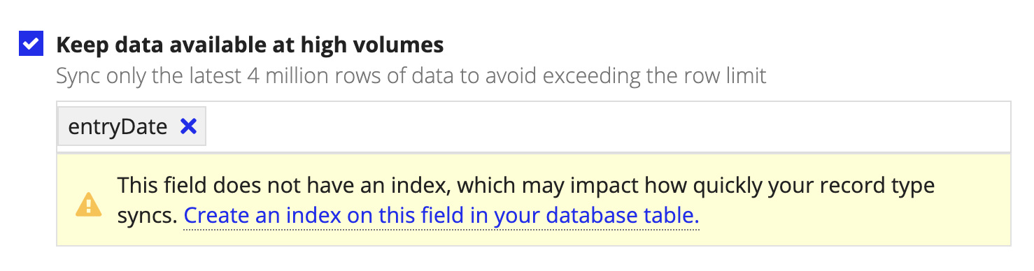 Generate Index Option