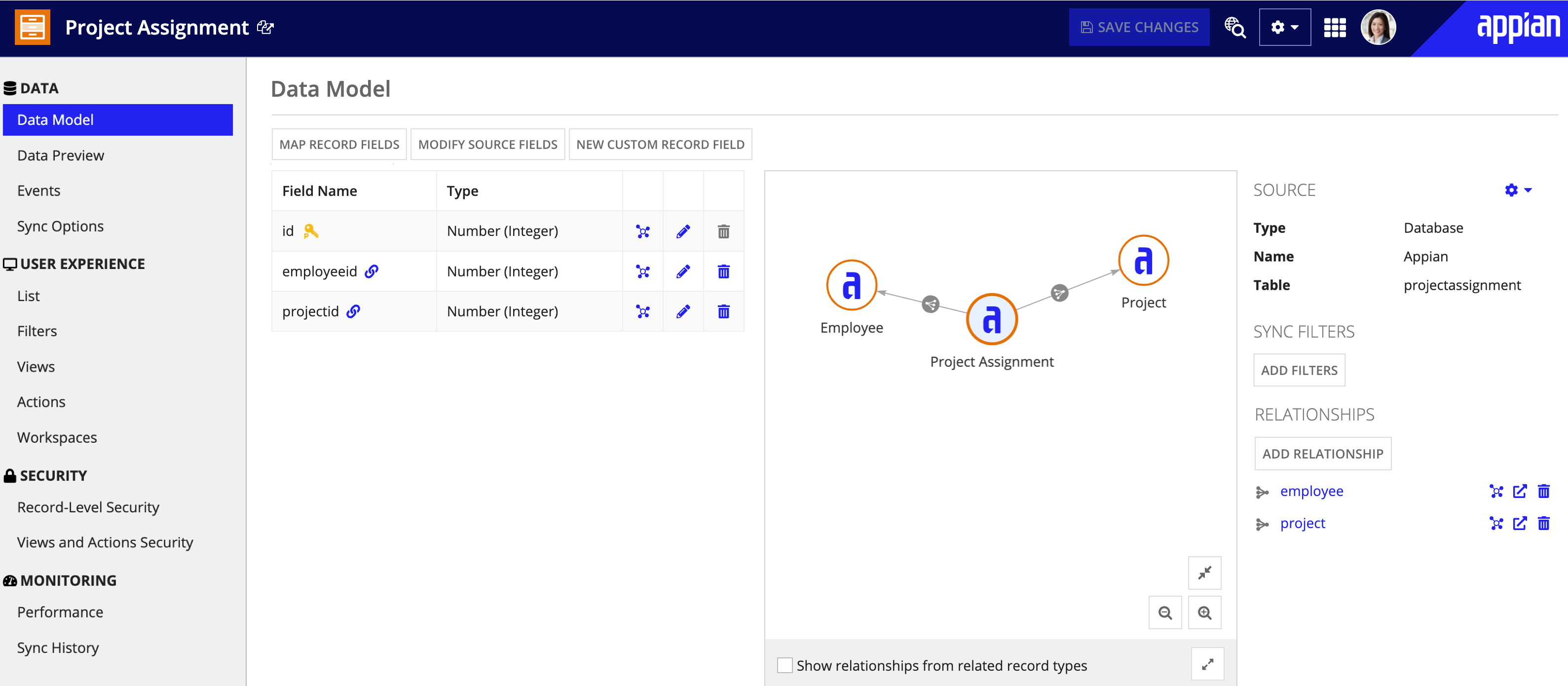 Add Record Type Relationships [Data Fabric]