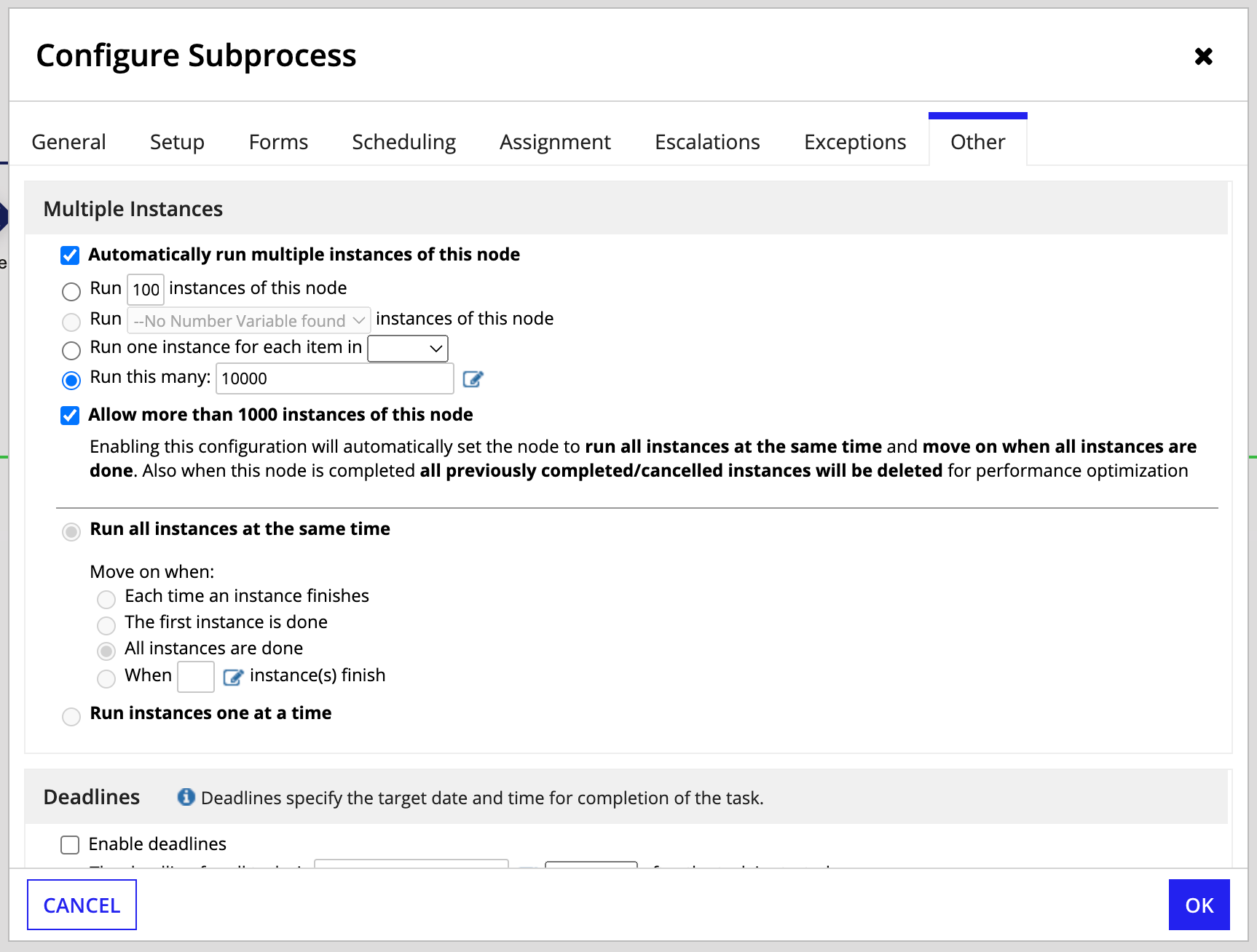 MNI subprocess