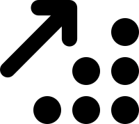 Autoscaled process indicator