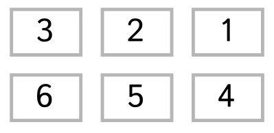 screenshot showing card group layout configuration in RTL locales