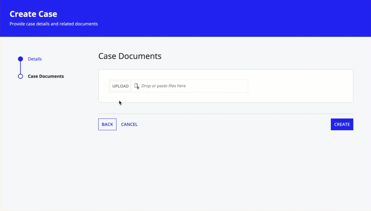 Show how documents display when theyre uploaded