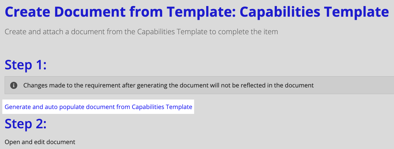 Task UI: Auto-populate and download document from template.
