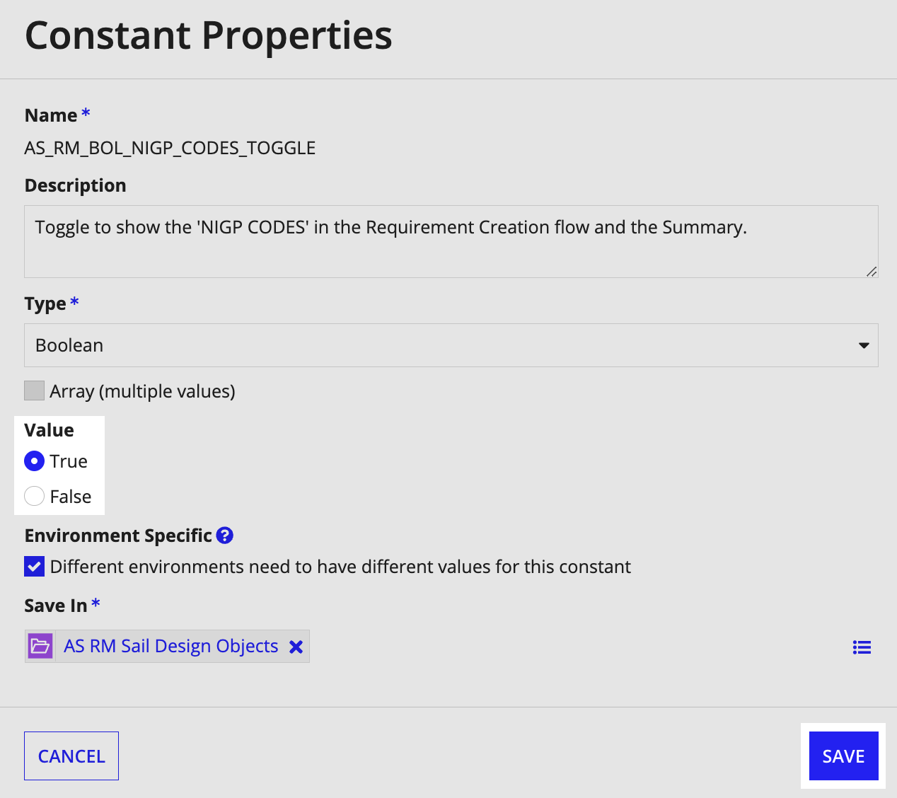 AS_RM_BOL_NIGP_CODES_TOGGLE constant properties: Value True.