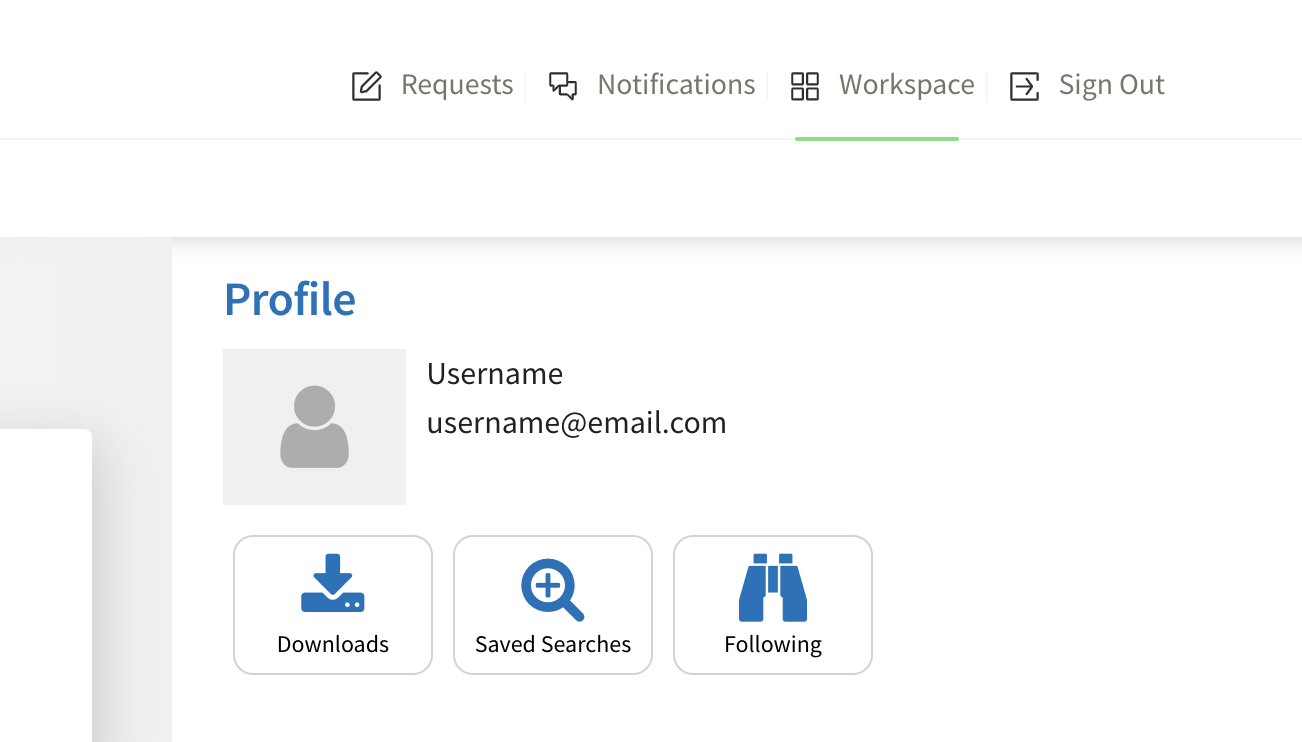 SAM.gov profile page showing API key generation link