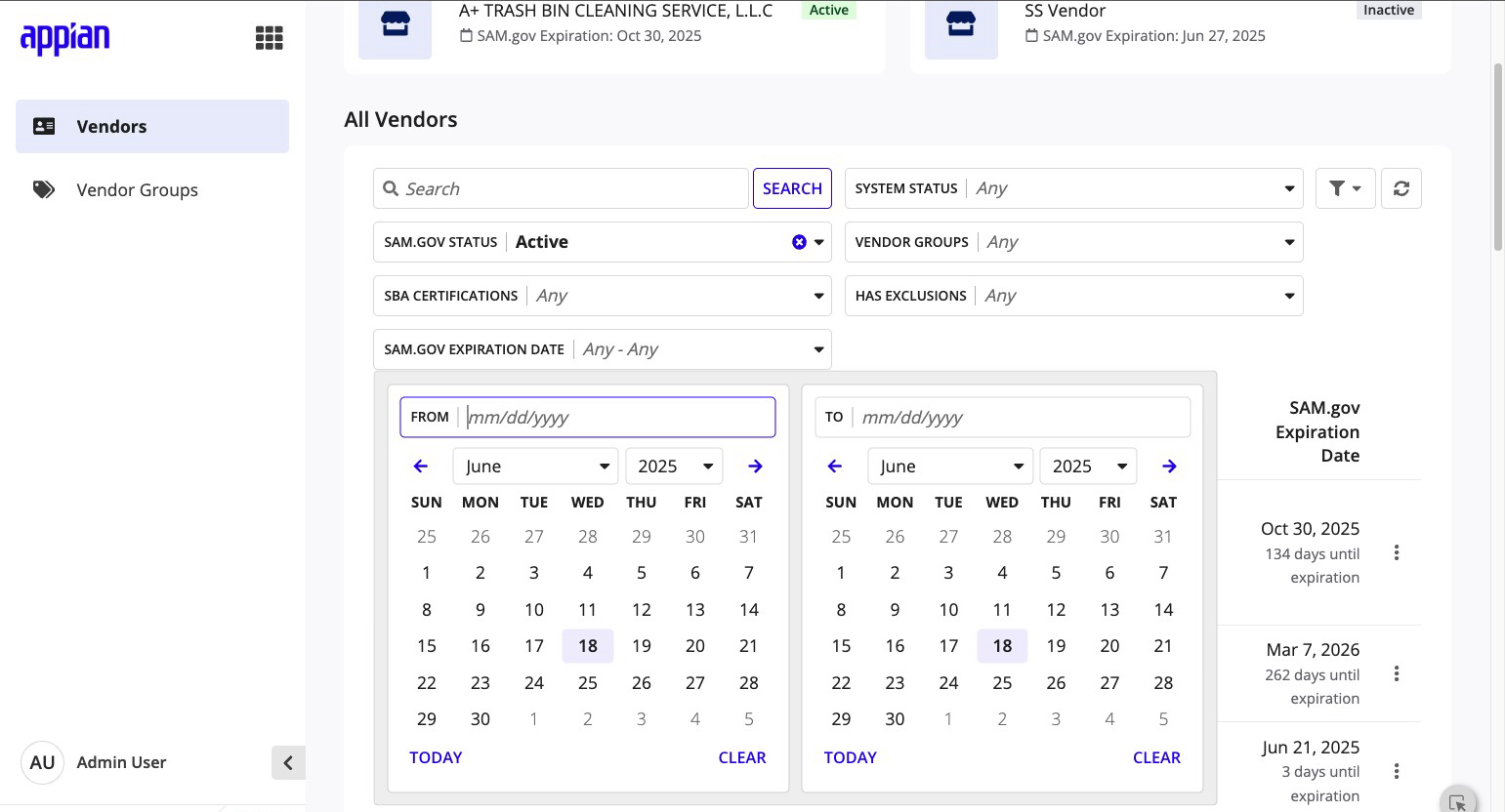 gam_vendor_list_search_date_range