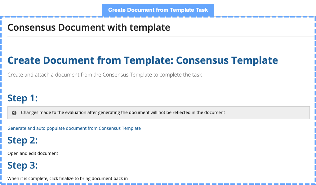 Create document from template task type.