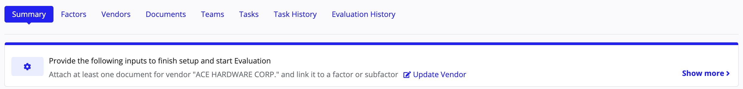 Review missing evaluation details.