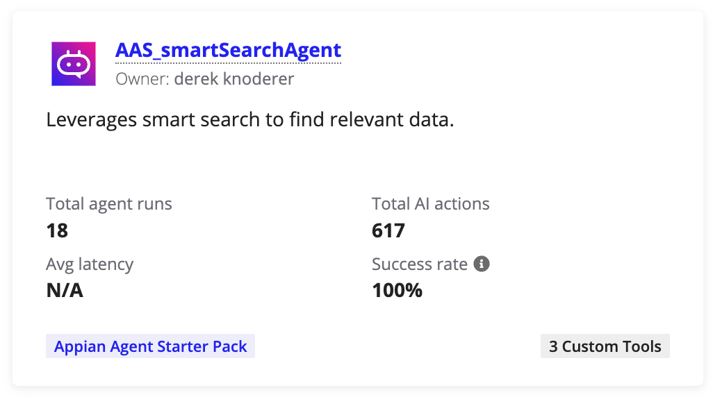 agent metrics