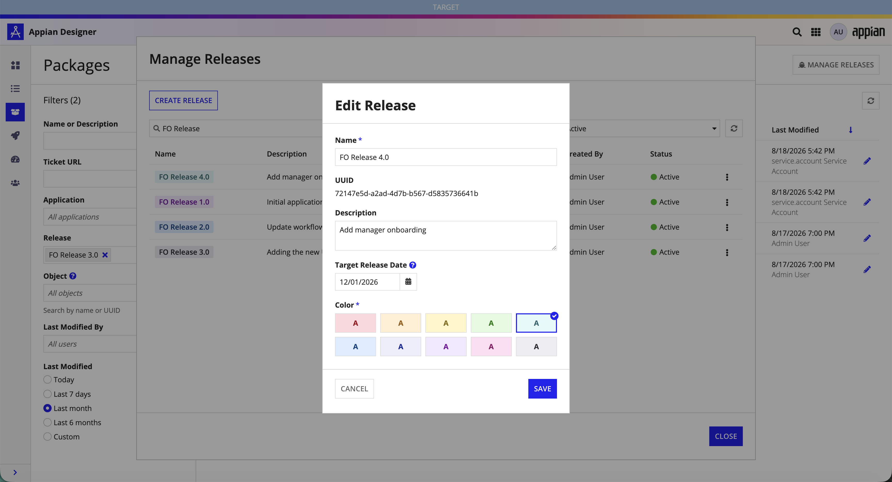 edit release