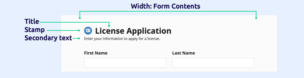 example simple header template with annotations