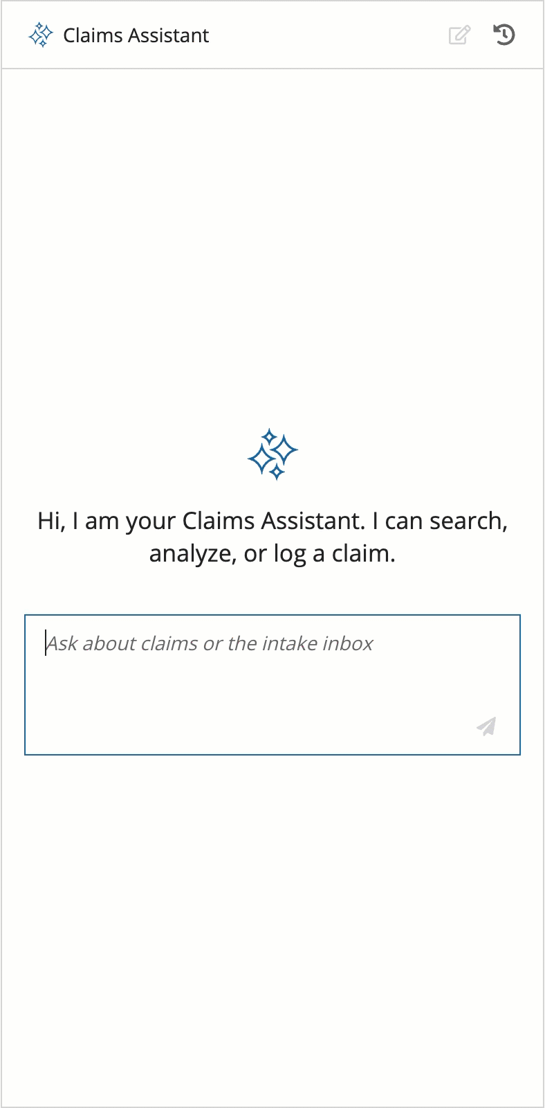 An agent chat displaying suggested next steps as clickable buttons beneath a response, with step-by-step reasoning visible.