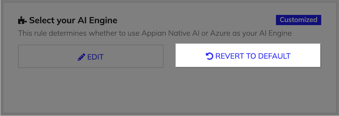 Disable the Native AI toggle