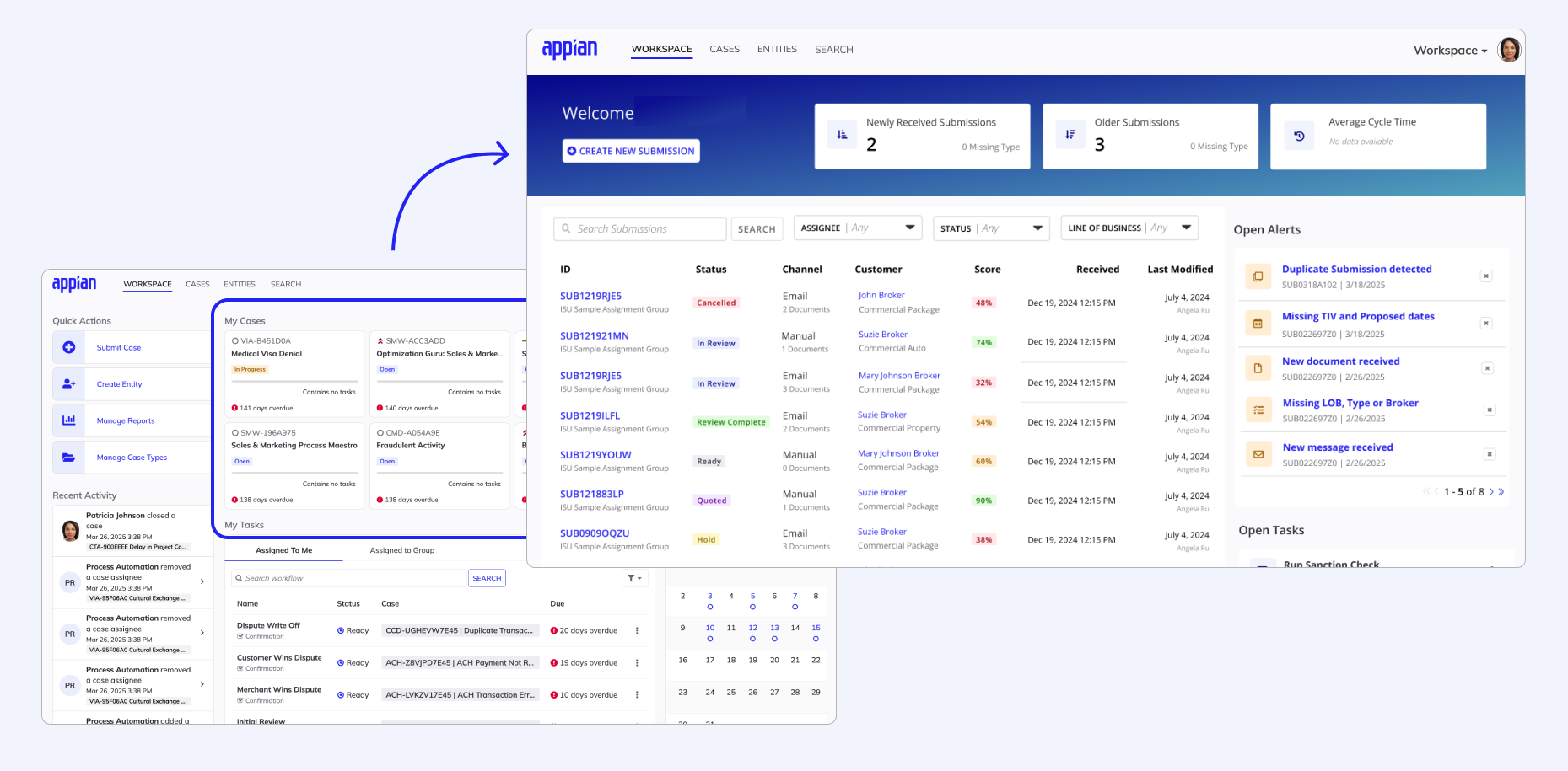 Configure the Workspace Site [Case Management Studio]