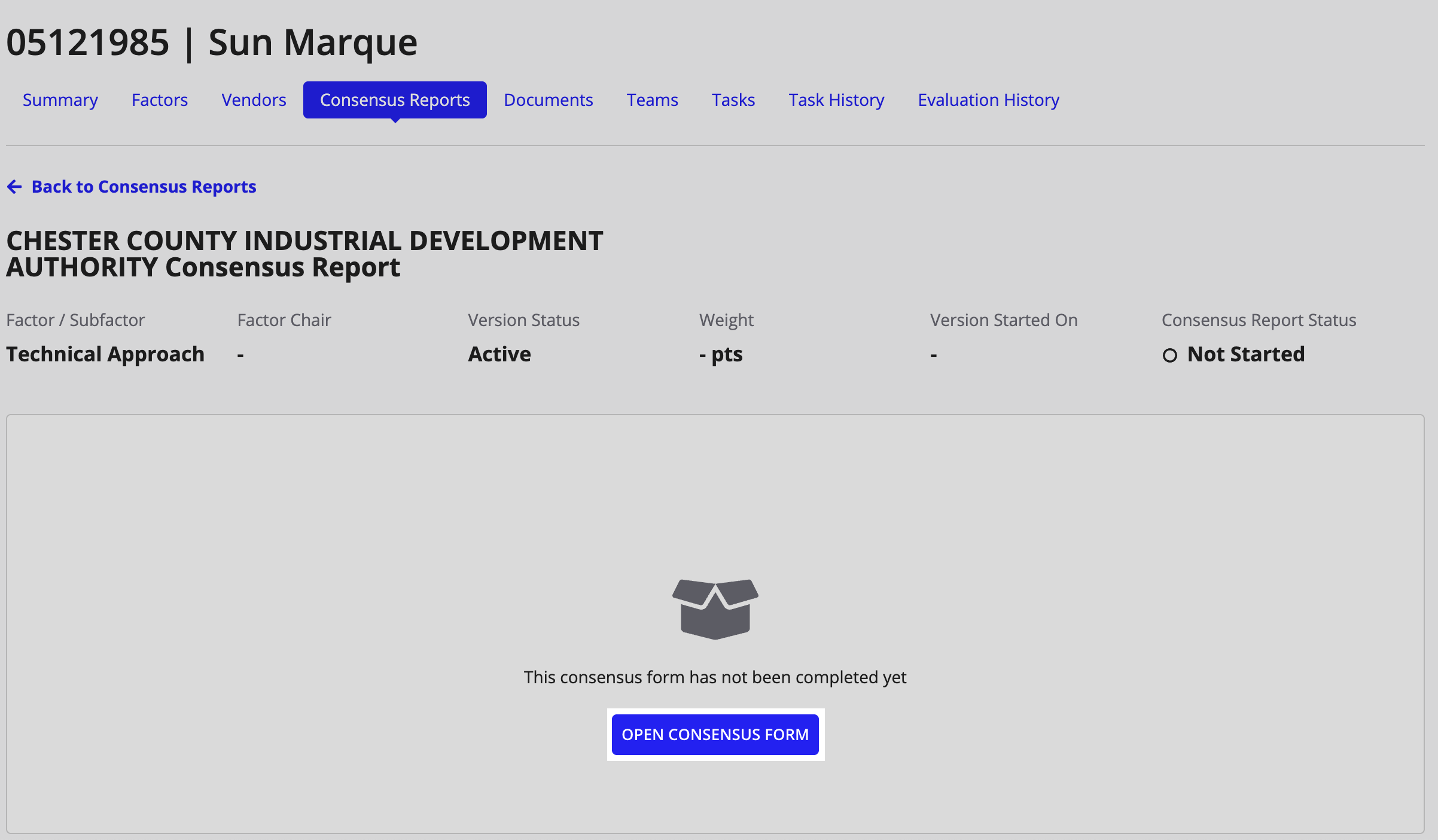 Creating a New Consensus [Government Source Selection v25.3.2.6]