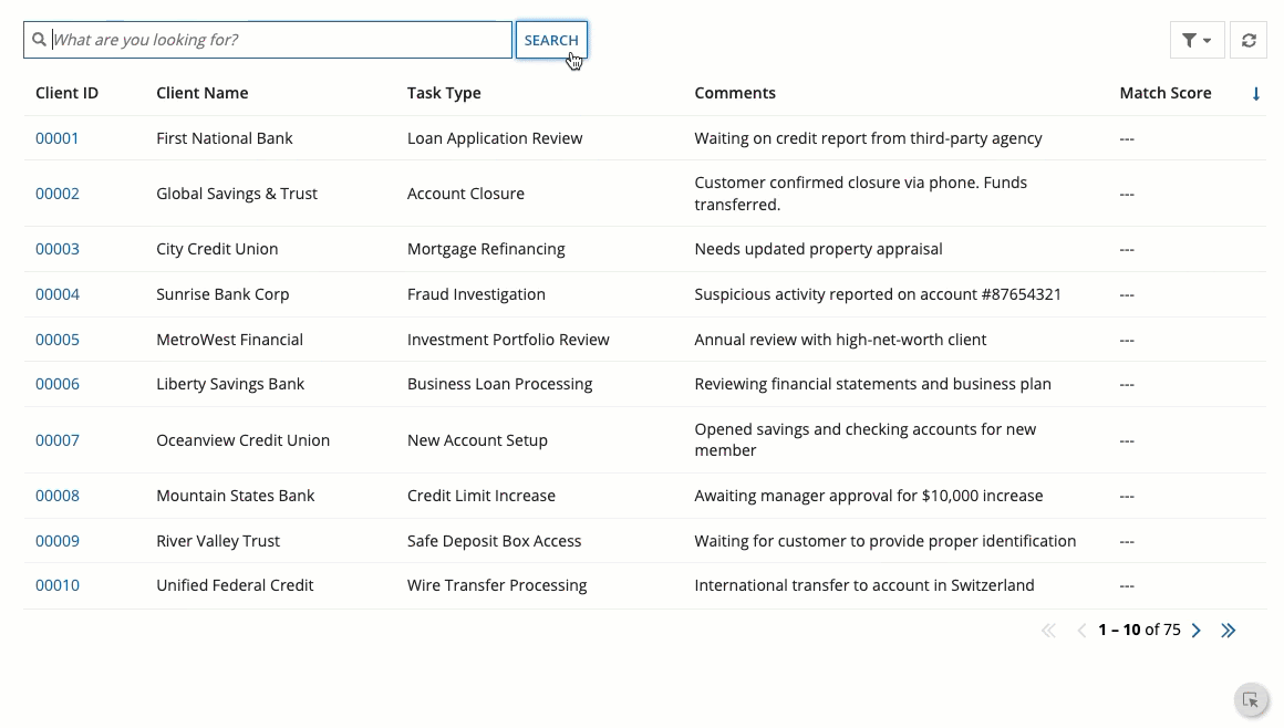 Configure Smart Search [Use Your Data Fabric]