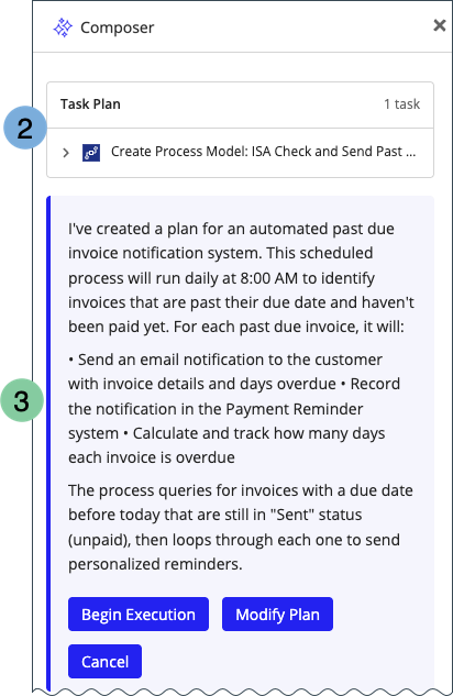screenshot Composer plan and approval