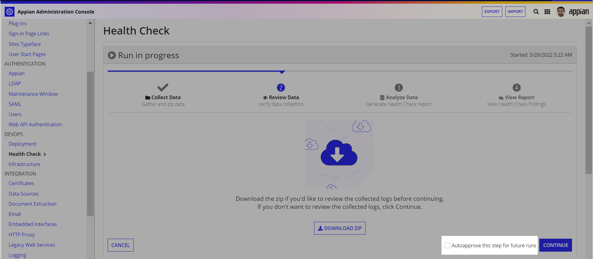 /hc enable autoapprove checkmark step2
