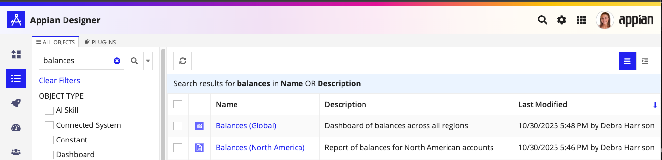 images/report-and-dashboard-objects-in-build-view.png