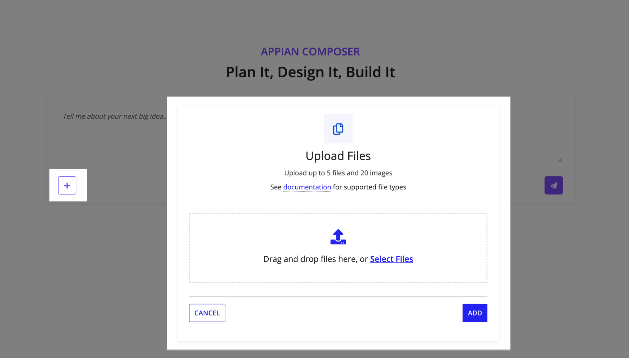 Uploading files alongside requirements.