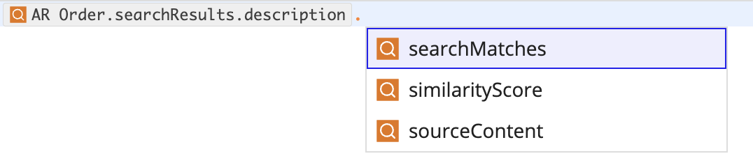 record type employee lozenge select smart search field