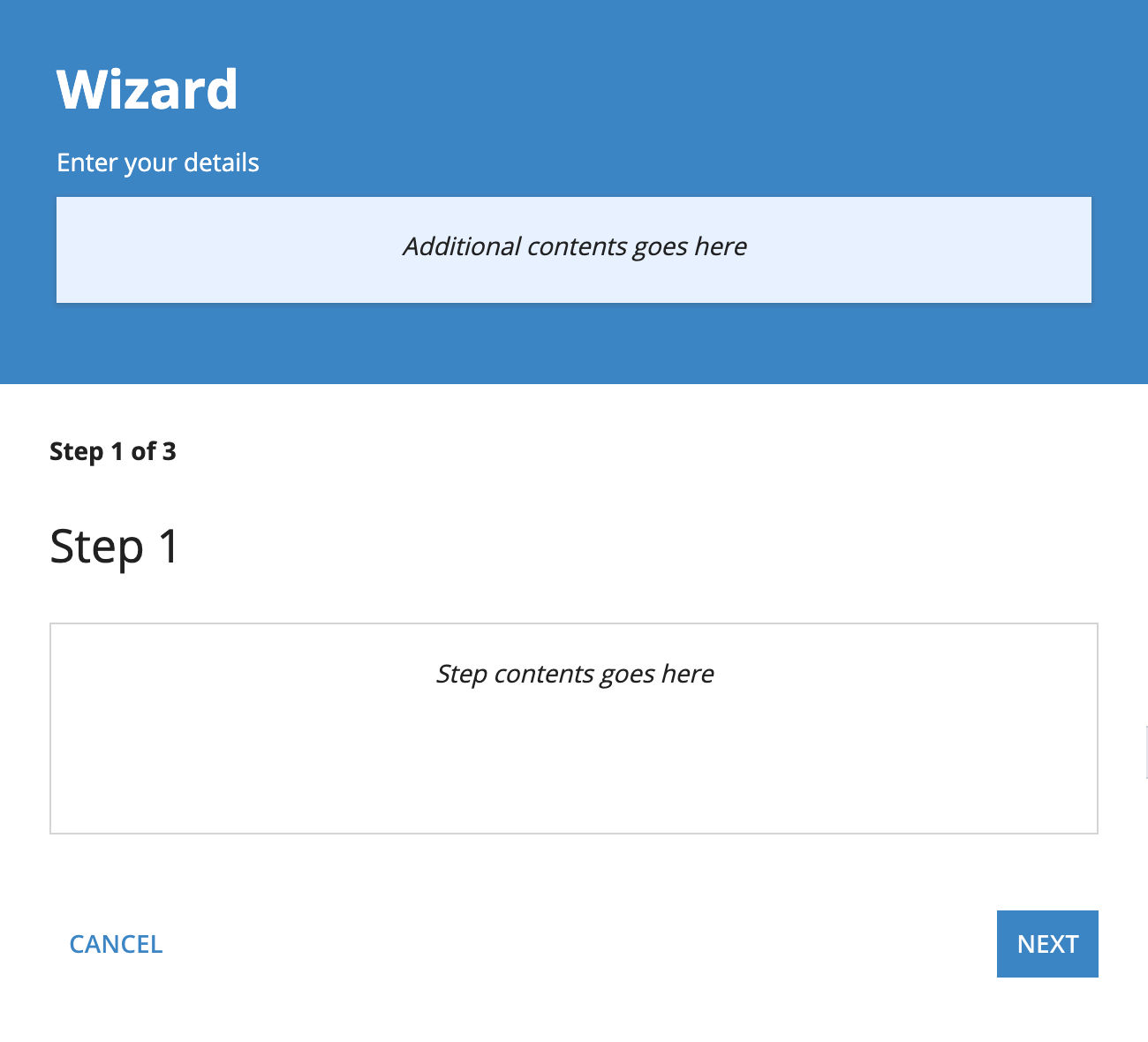 a sidebar layout on a narrower screen