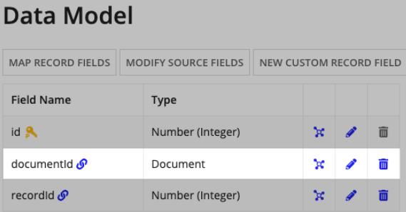 Image of Document field in a record type